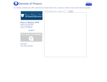 Tablet Screenshot of phoenix-area-dentists.com